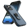 thumbnail image 1 of For iPhone 15.15 Pro,15 Plus,15 Ro Max Case, 2 in 1 Phone Case for iPhone 15 Pro Max 6.7", Tiflook Rubber & Rugged Shockproof Protection Heavy Duty with Ring Stand Kickstand Cover,Blue, 1 of 6