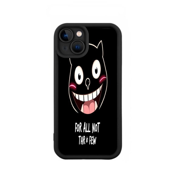 iPhone 15 Case - Lightweight Yellowing Resistant with Cartoon Character Design Large Eyes & Big Smile Perfect for Fun Style