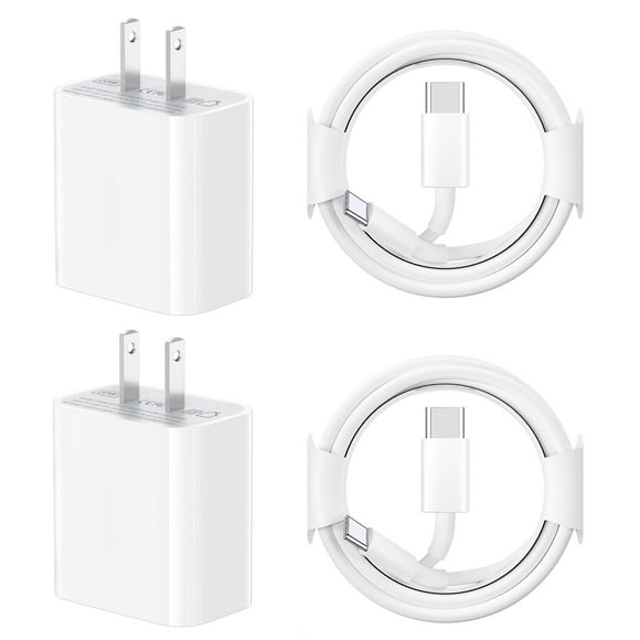 iPhone 15 Charger,Fast Charger for iPhone 15 - 30W PD USB C Wall Charger - 2-Pack 6.6FT Fasting Charging Compatible with iPhone 15/15 Plus/15 Pro/15 Pro Max/iPad Pro/Mini/Air/Air4/AirPods/Samsung