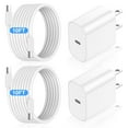 iPhone 15 Charger Set Includes 20W USB C Fast Charging Block and 10ft