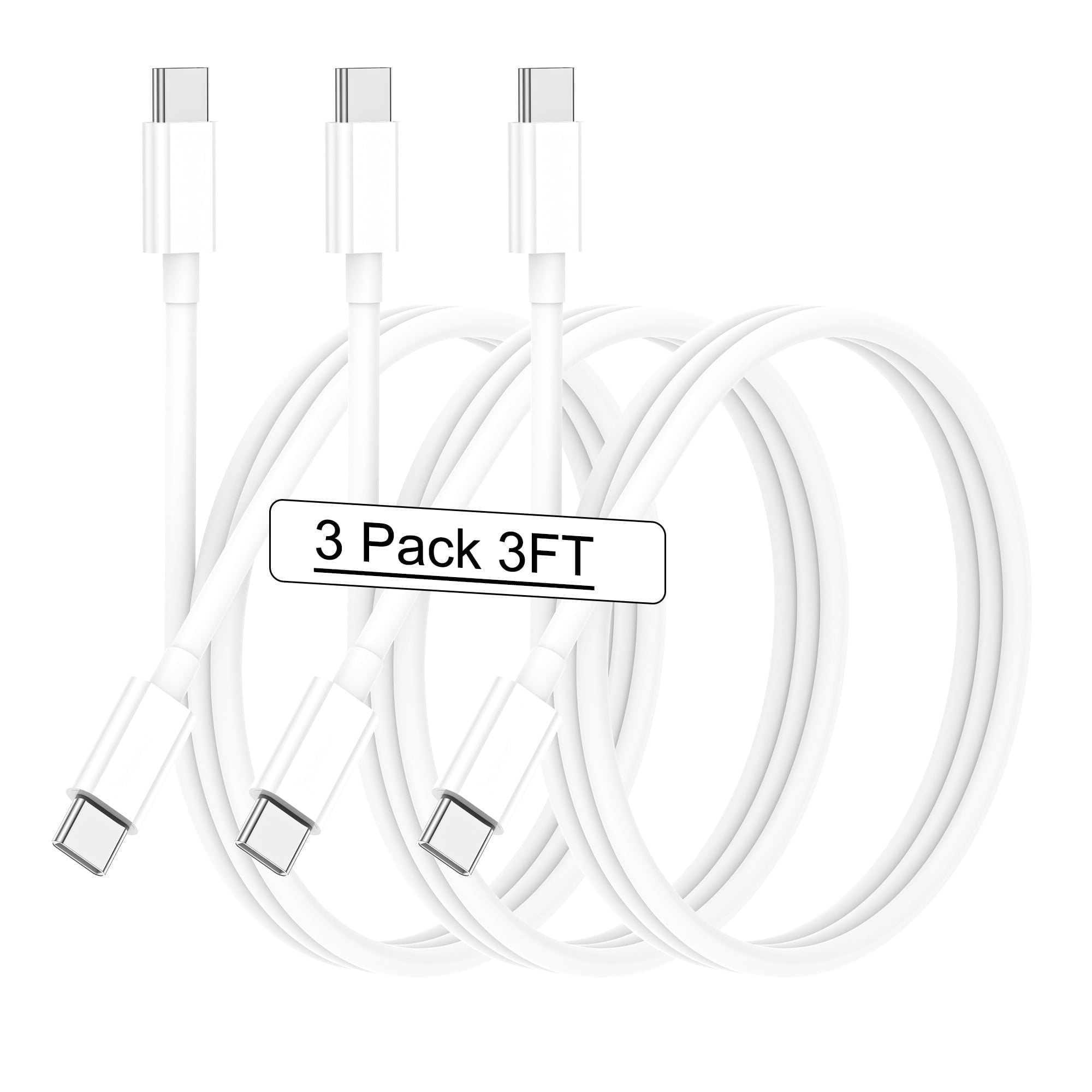 Wire Length Of Standard Apple Lightning Cable GREPHONE USB C 60W Charger  Cord, 3ft Pack For IPhone 15, IPad