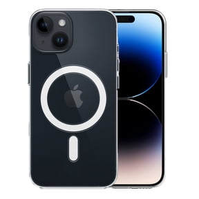 Entronix Magnetic Clear Case Designed for iPhone 15, Hard Back Cover