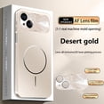 thumbnail image 1 of for iPhone 15 Magnetic Case [Built-in Camera Lens Protective Film] [Compatible with Mag-Safe] Slim Lightweight Shockproof Hybrid Protective Phone Cover for iPhone 15, Gold, 1 of 11