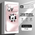thumbnail image 1 of For iPhone 15 Magnetic Phone Case,Compatible With MagSafe,Logo View Design,With Camera Lens Film ,Anti-fall Shockproof Rugged Anti-Scratch Ultra Slim  Phone Case Cover,Pink, 1 of 9
