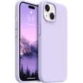 thumbnail image 1 of for iPhone 15 Phone Case, Silicone Upgraded [Military Grade Drop Protection] Protective Shockproof Phone Case for iPhone 15 Case, 6.1 inch, Cloud Mauve, 1 of 13