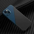 thumbnail image 1 of for iPhone 15 Phone Case,Slim Hard PC + Soft TPU Lightweight Anti-Scratch Shock Absorption Carbon Fibre Durable Protective Case Wireless Charing Cover for iPhone 15, Blackblue, 1 of 10