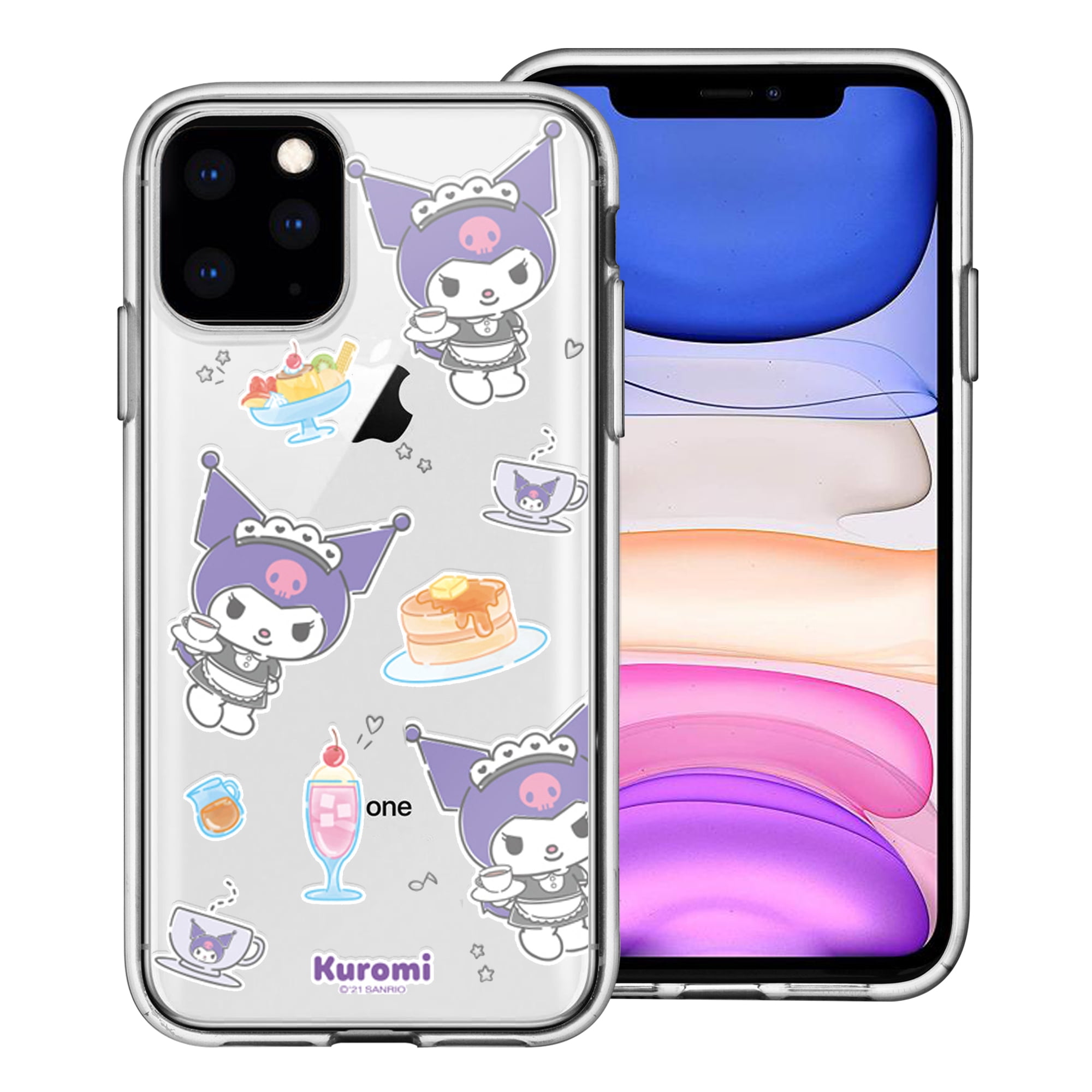 iPhone 15 Plus Case (6.7inch) Sanrio Cute Clear Soft Jelly Cover