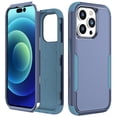 thumbnail image 1 of for iPhone 15 Plus Case, Defender Case Compatible with iPhone 15 Plus Case, Hybrid Heavy Duty Military Grade Full-Body Drop Shockproof Dustproof 3-Layers Rugged Protective Phone Cover, 
Blue+Green, 1 of 6