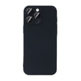 thumbnail image 1 of for iPhone 15 Plus Case Slim Fit with Camera Lens Protector, Shockproof PC Hard Back Cover, Skin-Friendly Anti-Fingerprint Lightweight Drop Protective Phone Case for Men and Women, Black, 1 of 9