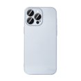 thumbnail image 1 of for iPhone 15 Plus Case Slim Fit with Camera Lens Protector, Shockproof PC Hard Back Cover, Skin-Friendly Anti-Fingerprint Lightweight Drop Protective Phone Case for Men and Women, Silver, 1 of 9