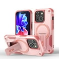 thumbnail image 1 of For iPhone 15 Plus Case, iPhone 15 Plus Phone Case [Compatible with Magsafe] [Built-in Invisible Stand] [Heavy Duty Drop Protection] Shockproof Rugged Protective Magnetic Cover Accessories,Pink, 1 of 7