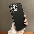 thumbnail image 1 of For iPhone 15 Plus Phone Case,Anti-Scratch Lychee Pattern PU Leather Back,Ultra Slim Shockproof Anti-fall Protection,Electroplated Frame,Non-Slip Rugged Durable Phone Case,Black, 1 of 8