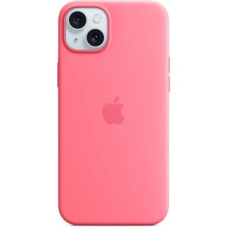 iPhone 15 Plus Silicone Case with MagSafe - Pink