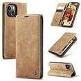 thumbnail image 1 of for iPhone 15 Plus Wallet Case with [RFID Blocking] Retro Premium PU Leather Flip Folio Strong Magnetic Closure, Kickstand, Card Slots, Flip Book Style Cover For Apple iPhone 15 Plus,
Brown, 1 of 11