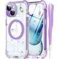thumbnail image 1 of for iPhone 15 Plus Waterproof Case with Magnetic, Screen Protector, Lanyard, IP68 Full Body Shockproof, for Water Sports Outdoor Work, For iPhone 15 Plus 6.7", 1 of 7