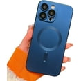 thumbnail image 1 of for iPhone 15 Pro Case with Camera Lens Protector Compatible with Magsafe Shockproof Protective Cute Slim Fit Soft Silicone iPhone 15 Pro Phone Case for Women Girls 6.1 Inch 2023 (Blue), 1 of 10