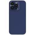 thumbnail image 1 of for iPhone 15 Pro Case with Camera Stand, [Built-in Camera Lens Cover] [Compatible with MagSafe], Matte Magnetic Liquid Silicone Phone Case for iPhone 15 Pro 6.1 inch, Blue, 1 of 9