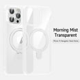 thumbnail image 1 of For iPhone 15 Pro Case with Invisible Ring Stand Translucent iPhone 15 Pro Phone Case[Hidden Kickstand] Raised Edges Protection[Military-Grade Drop Protection][Great Grip Feeling], White, 1 of 9