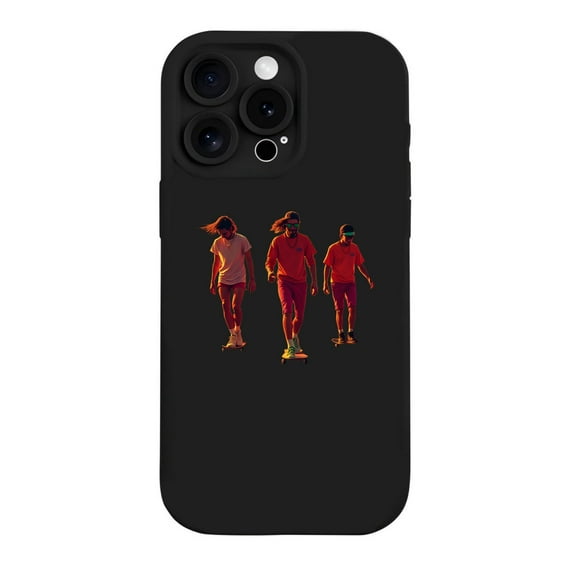 iPhone 15 Pro Case - Lightweight Yellowing Resistant with Vibrant Skateboarder Design Perfect for Active Lifestyles