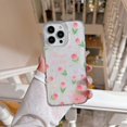 thumbnail image 1 of for iPhone 15 Pro Clear Case with Drop glue flowers Design,Glitter Cute Floral Pattern Slim Soft TPU Protective Women Girl's Ultra slim Rugged Shockproof Phone Cover for iPhone 15 Pro,A, 1 of 9
