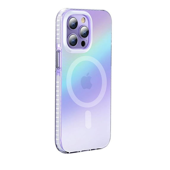 iPhone 15 Pro Max / 15 Ultra Magnetic MagSafe Case Slim Scratch Resistant Shockproof Fashion Case-White