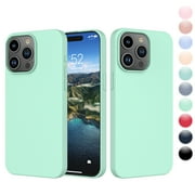 iPhone 15 Pro Max 5G 6.7 Case, Tiflook Apple iPhone 15 Pro Max Basic Case [Frosted] Shockproof Case Liquid Silicone Gel Rubber Soft TPU Anti-slip Bumper Thin Matte Slim Phone Case Covers,Green
