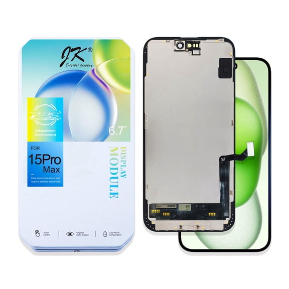 iPhone 15 Pro Max 6.7-inch Screen Replacement Part  LCD Retina FHD Display & COF Touch Digitizer