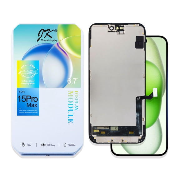 iPhone 15 Pro Max 6.7-inch Screen Replacement Part — LCD Retina FHD Display & COF Touch Digitizer