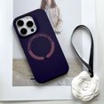 thumbnail image 1 of for iPhone 15 Pro Max Back Case, Silicone Magsafe Ultra Slim Skin Friendly Shockproof Protective Lightweight Phone Case Cover for iPhone 15 Pro Max - Darkpurple, 1 of 3