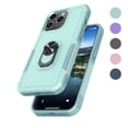 thumbnail image 1 of iPhone 15 Pro Max Case, 2 in 1 Phone Case for iPhone 15 Pro Max 6.7", Takfox Rubber & Rugged Shockproof Protection Heavy Duty with Ring Stand Kickstand Cover,Mintgreen, 1 of 12