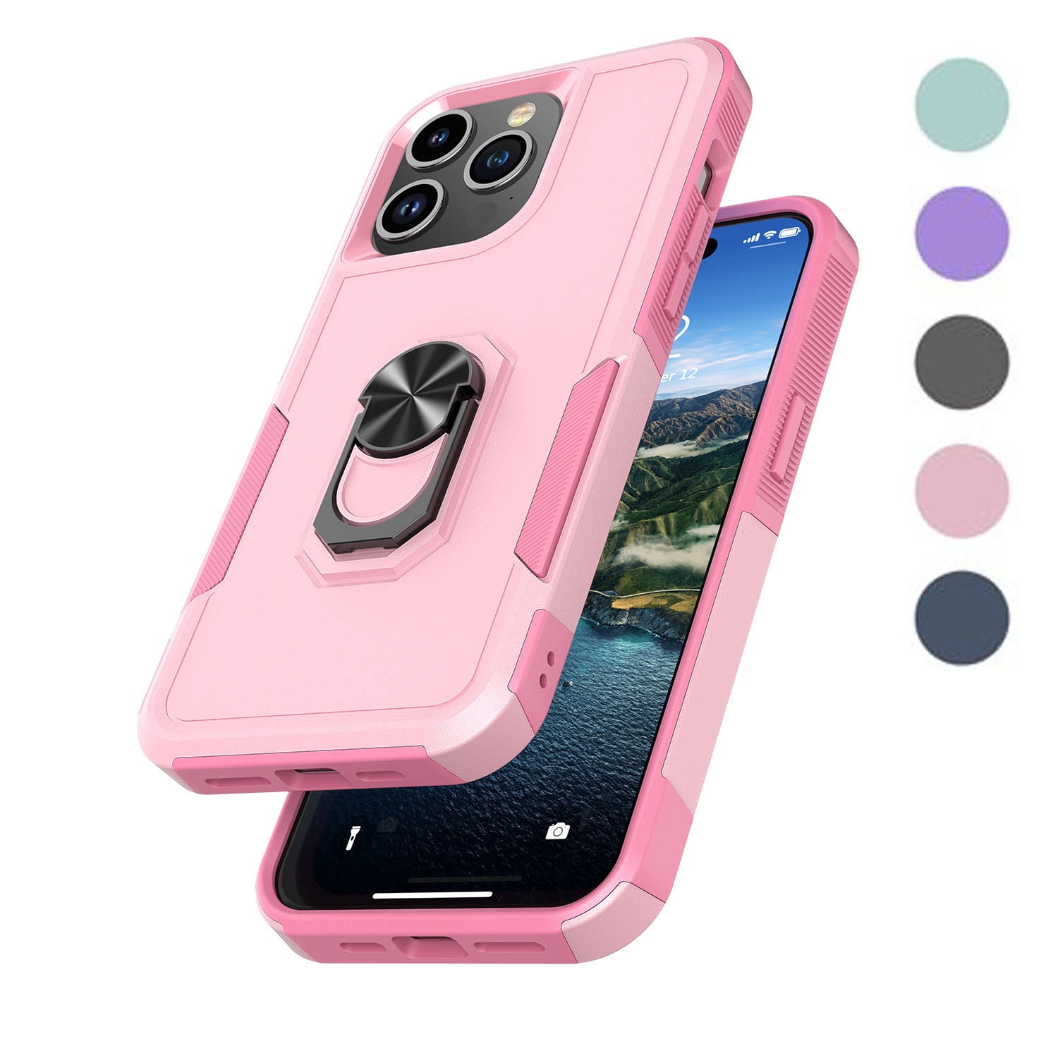 iPhone 15 Pro Max Case, 2 in 1 Phone Case for iPhone 15 Pro Max