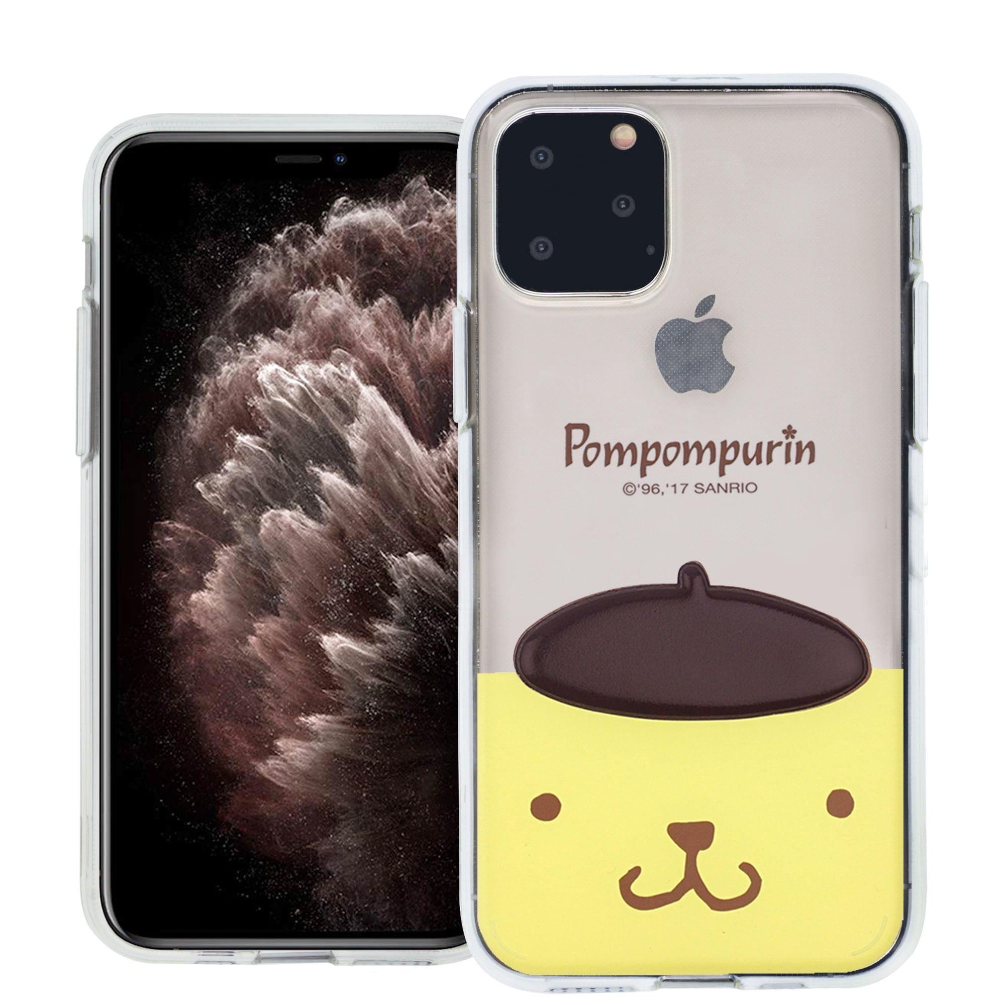 iPhone 15 Pro Max Case (6.7inch) Pompompurin Face Cute Hat Clear Jelly ...