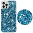 thumbnail image 1 of For iPhone 15 Pro Max Case,Cute Glitter Bling Twinkle Stardust with Drop Protection Shockproof Soft TPU Slim Flexible Phone Case Girls/Women Protective case for iPhone 15 Pro Max,Anti Scratch,Blue, 1 of 6