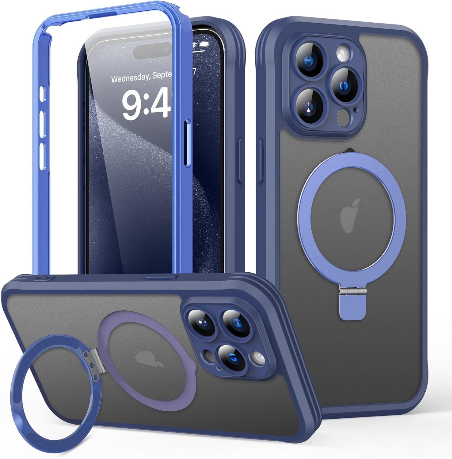 Compatible With IPhone 12 Pro Max Case With Invisible Magnetic O-Ring - View #2