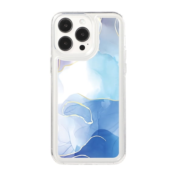 for iPhone 15 Pro Max Case, Luxury Marble Pattern Clear Shockproof Protective Lightweight Transparent Back Soft TPU Ultra Slim Thin Phone Case Cover Girls Women for iPhone 15 Pro Max, E