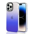 thumbnail image 1 of for iPhone 15 Pro Max Case, Luxury Ultra Slim Gradient Glitter Clear Protective Soft TPU Bumper Shockproof Protective Lightweight Anti-scratch for iPhone 15 Pro Max Phone Case Cover, Darkblue, 1 of 6