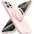 thumbnail image 1 of for iPhone 15 Pro Max Case with Magnetic Invisible Stand Compatible with MagSafe Military-Grade Protection Shockproof Liquid Silicone iPhone 15 Pro Max Phone Cases for Women Men 6.7''Pink, 1 of 12
