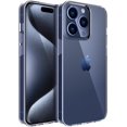 thumbnail image 1 of iPhone 15 Pro Max Case, Ultra [Slim Thin] Flexible Clear TPU Phone Case for iPhone 15 Pro Max Gel Rubber Soft Skin Silicone Protective Case, Anti-Yellowing, Drop Protection,Transparent, 1 of 6