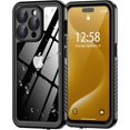 thumbnail image 1 of for iPhone 15 Pro Max Case Waterproof,Full Body Protective iPhone 15 Pro Max Case with Built-in Screen Protector Shockproof Dustproof Anti-Scratches Solid Case for iPhone 15 Pro Max 6.7’’Black, 1 of 14