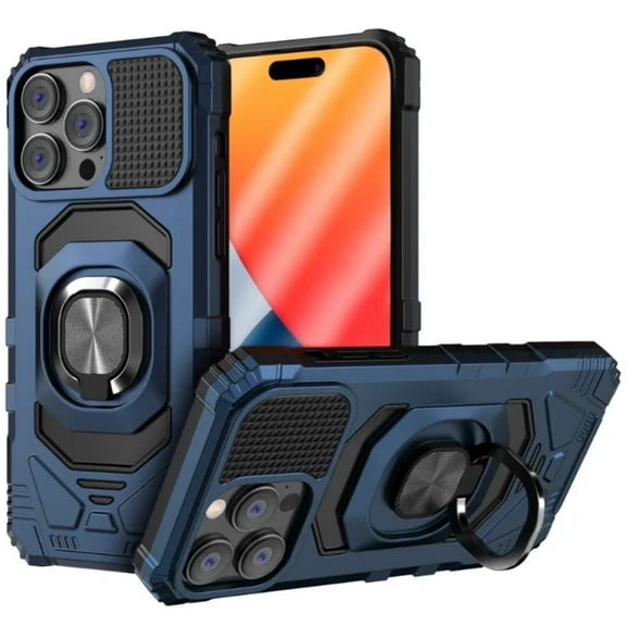 Rome Tech iPhone 15 Pro Max Armor Case - Blue