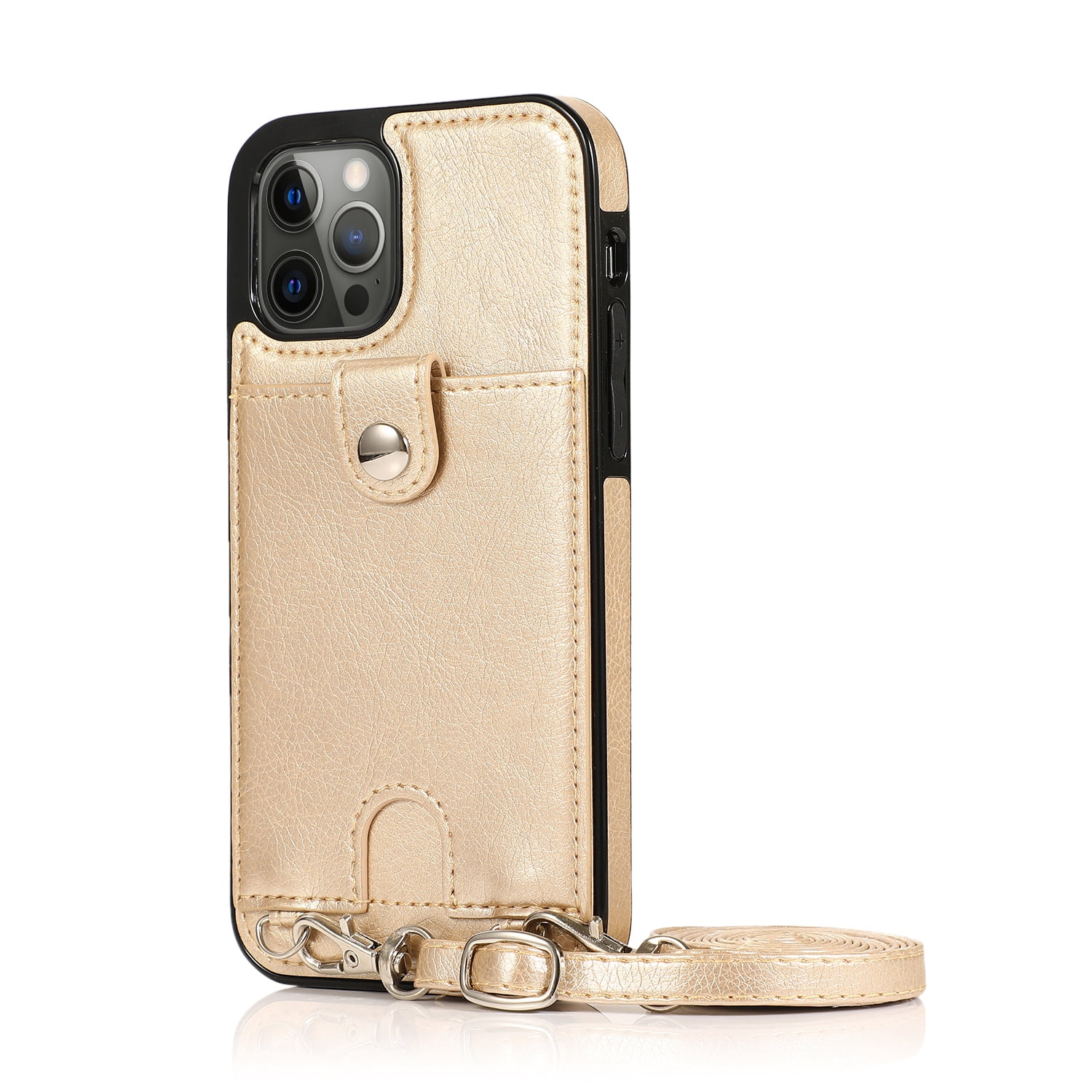 Crossbody Strap Tooled Leather iPhone 15 Plus 15 Pro Max 14 14 