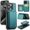thumbnail image 1 of iPhone 15 Pro Max Detachable Wallet Case with Card Holder, PU Leather Kickstand Card Slots Case,Double Magnetic Clasp and Durable Shockproof Cover for iPhone 15 Pro Max 6.7 Inch,Blue, 1 of 11