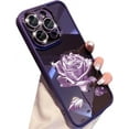 thumbnail image 1 of for iPhone 15 Pro Max Fairy Rose Clear Case, Cute Flower Floral with Glitter Bling Sparkly Camera Lens Protector TPU Bumper Shockproof Women Girls Case for iPhone 15 Pro Max 6.7 Inch (Pink), 1 of 4
