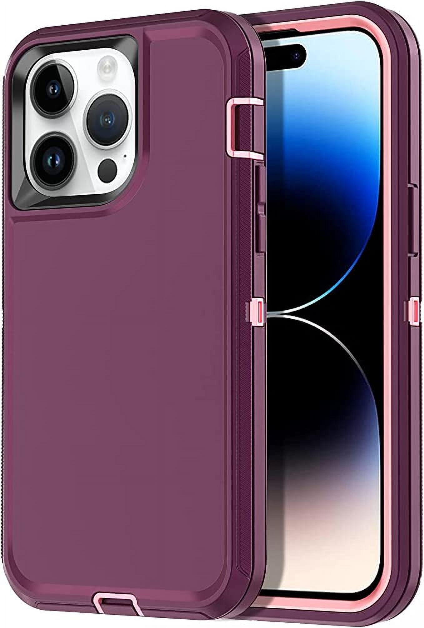 iPhone 15 Pro Max Heavy Duty Case With Shock ProofShatter Resistant