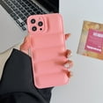 thumbnail image 1 of for iPhone 15 Pro Max Down Jacket Case, Fashion Shockproof Liquid Silicone Puffer Cover, Corners Portection Soft Flexible TPU Phone Case for iPhone 15 Pro Max 6.7 inch, Pink, 1 of 9