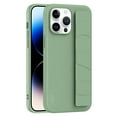 thumbnail image 1 of iPhone 15 Pro Max Leather Case with Hand Strap Shockproof Protective Cover  Women Men-Green, 1 of 6
