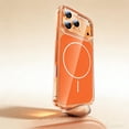 thumbnail image 1 of for iPhone 15 Pro Max Magnetic Case, Compatible with Mag-Safe, Military-Grade Drop Protection, Yellowing Resistant, Scratch-Resistant Shockproof Back Magnetic Cover for iPhone 15 Pro Max, Orange, 1 of 8