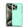 thumbnail image 1 of for iPhone 15 Pro Max Phone Case, Magnetic Case [Compatible with Mag Safe] Solid Color Matte Slim Shockproof Heavy Duty Anti-Fingerprint Anti-Fall Protective Cover for iPhone 15 Pro Max,Mintgreen, 1 of 6