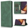 thumbnail image 1 of for iPhone 15 Pro Max Wallet Case, with Credit Card Slots Stand Strong Magnetic PU Leather Flip Fold Protective Shockproof Bracket Phone Case for iPhone 15 Pro Max Case Slim Wallet, Green, 1 of 9