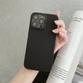 thumbnail image 1 of For iPhone 15 Pro Phone Case,Anti-fingerprint Matte Skin Feel,Built-in Lens Protector,Ultra Slim Shockproof Anti-fall Drop Protection,Rugged Thin Fit Drop Proof Durable Phone Case,Black, 1 of 9